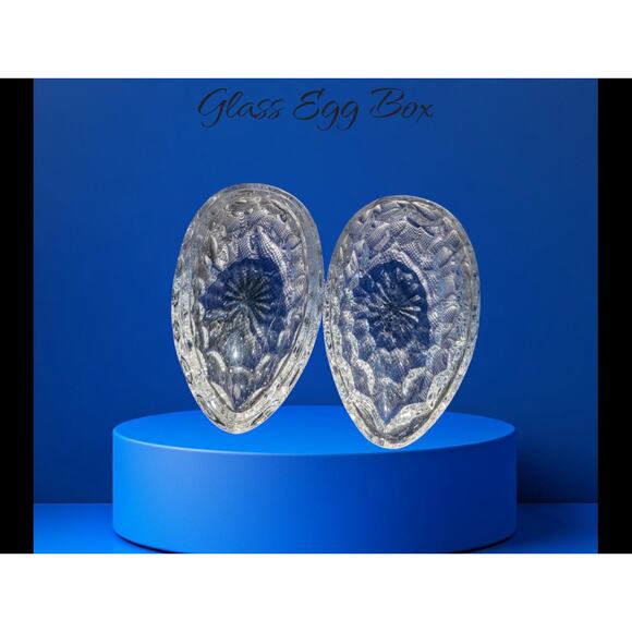 Crystal Egg With Lid - Picture 2 of 6